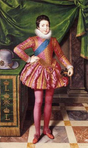 Portrait de Louis XIII enfant - 1611